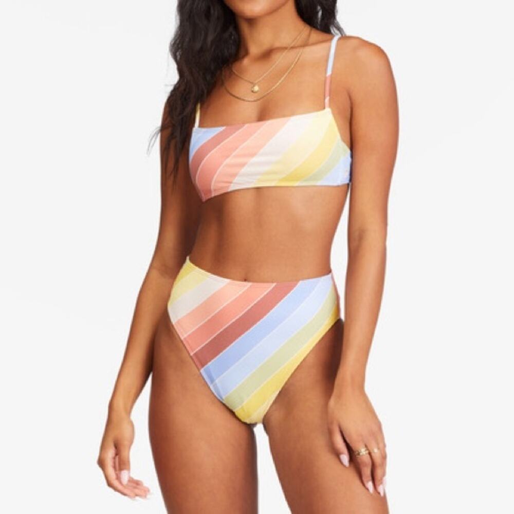 Billabong Brighter Daze Rise - Bikini Bottoms Nwot